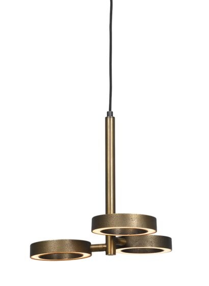 Frezoli Hanglamp Apriro 3 | Donker Messing | H250 cm