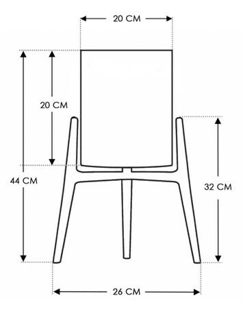 Frezoli Lagio Tafellamp | Donker Messing | H44 cm