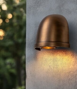 Frezoli Wandlamp Murlo | Donker Messing | H11xB13xD7 cm