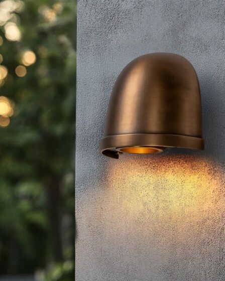 Frezoli Wandlamp Murlo | Donker Messing | H11xB13xD7 cm