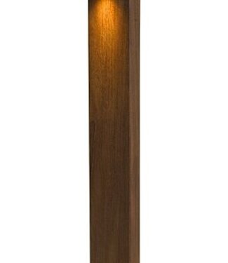 Frezoli Buitenlamp Murlo | Op Paal | Donker Messing