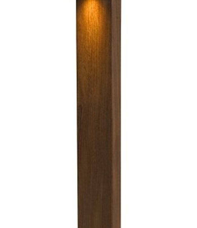 Frezoli Buitenlamp Murlo | Op Paal | Donker Messing