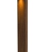 Frezoli Buitenlamp Murlo | Op Paal | Donker Messing
