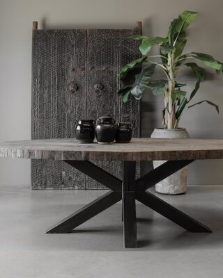 Be-Uniq Eettafel New York | Ovaal | 240 cm | Incl. Spinpoot