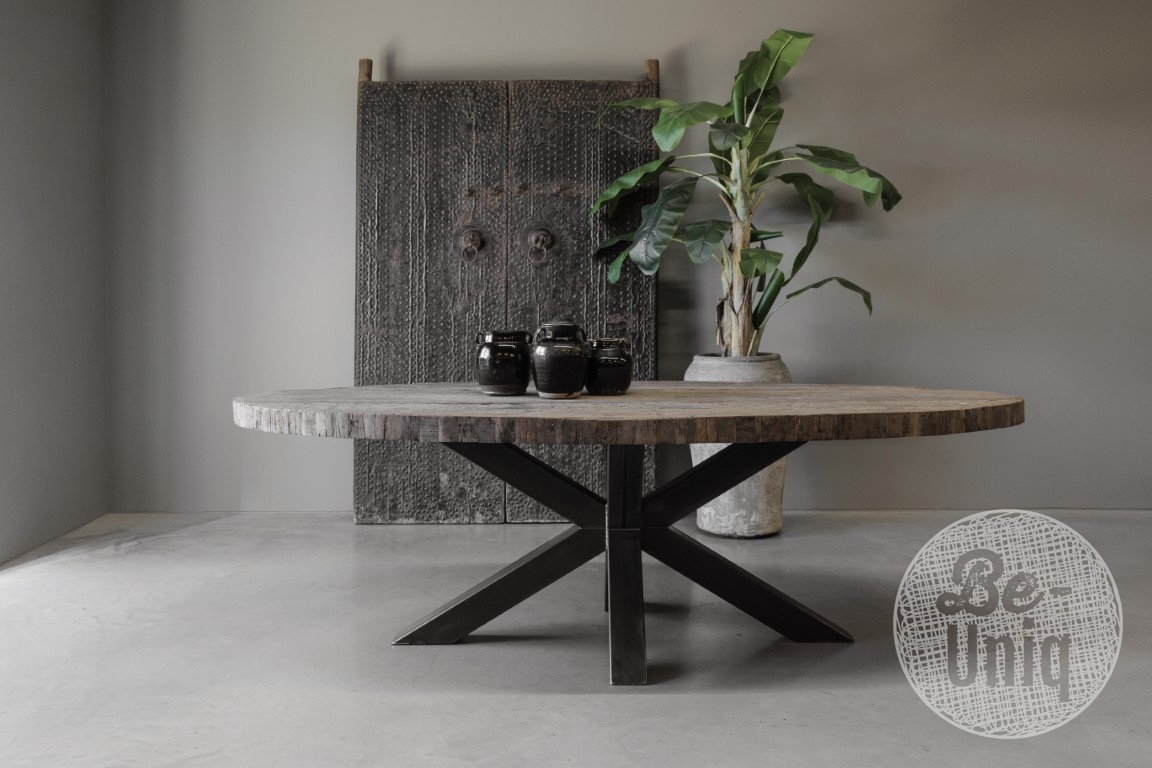 Be-Uniq Eettafel New York | Ovaal | 240 cm | Incl. Spinpoot