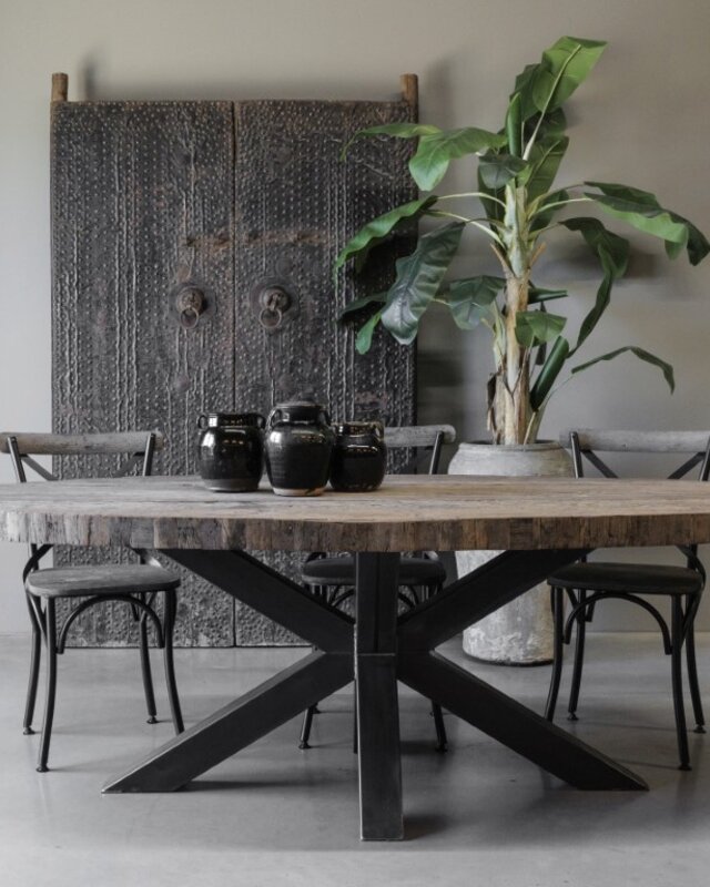 Be-Uniq Eettafel New York | Ovaal | 240 cm | Incl. Spinpoot