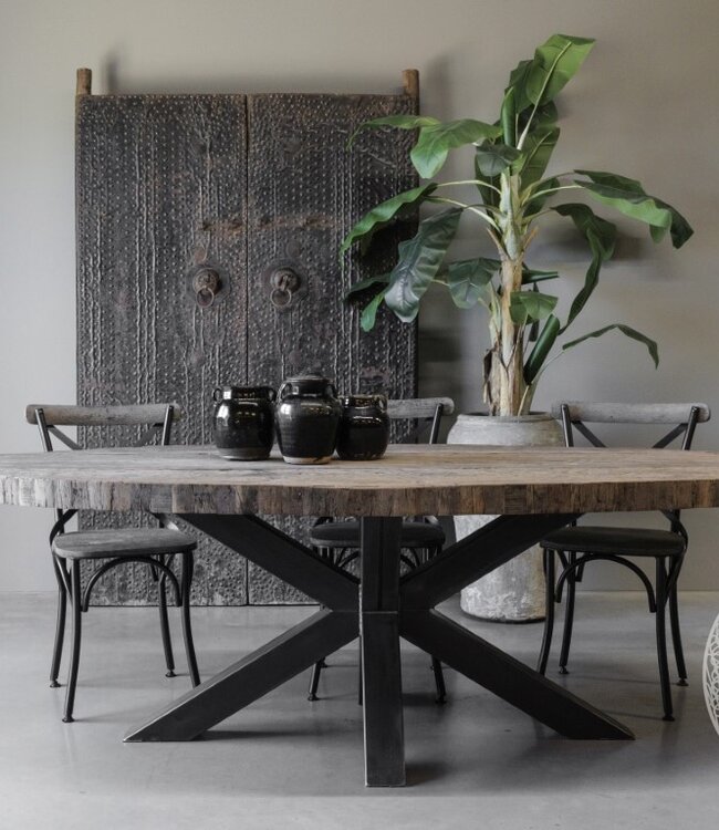 Be-Uniq Eettafel New York | Ovaal | 240 cm | Incl. Spinpoot