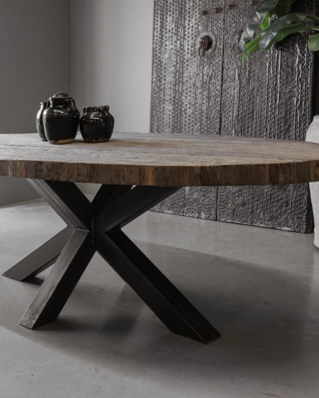 Be-Uniq Eettafel New York | Ovaal | 240 cm | Incl. Spinpoot