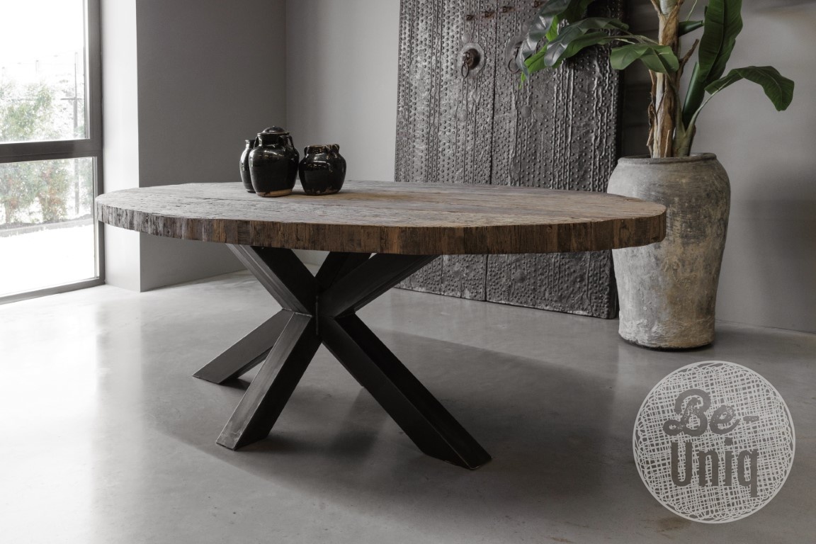 Be-Uniq Eettafel New York | Ovaal | 240 cm | Incl. Spinpoot