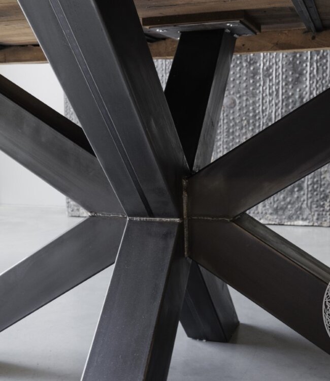 Be-Uniq Eettafel New York | Ovaal | 240 cm | Incl. Spinpoot