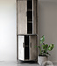 Be-Uniq 4-Deurs Kast | Patine Collection | H220xB75xD40 cm