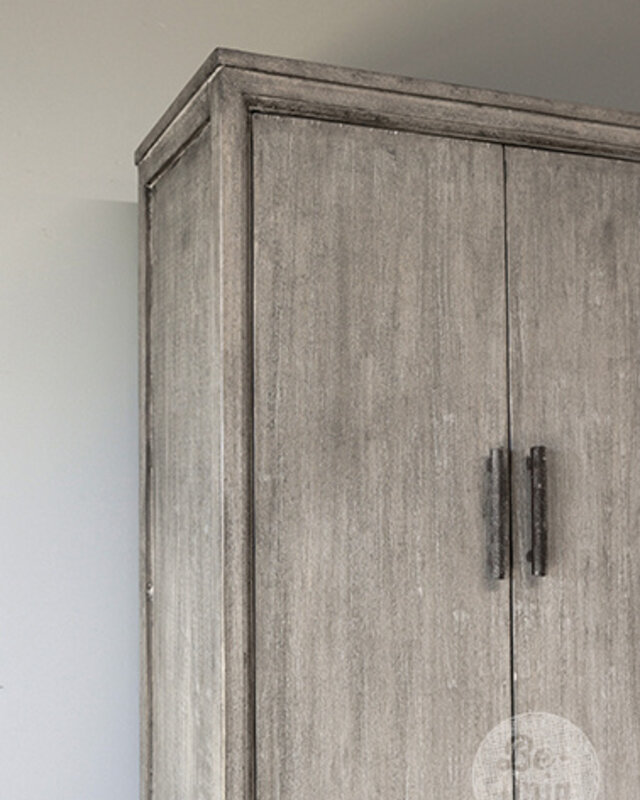 Be-Uniq 4-Deurs Kast | Patine Collection | H220xB75xD40 cm