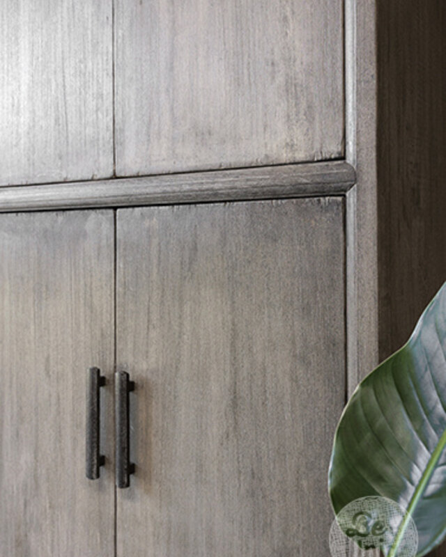 Be-Uniq 4-Deurs Kast | Patine Collection | H220xB75xD40 cm