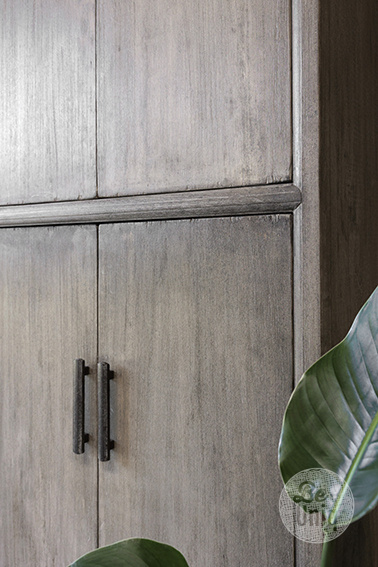 Be-Uniq 4-Deurs Kast | Patine Collection | H220xB75xD40 cm