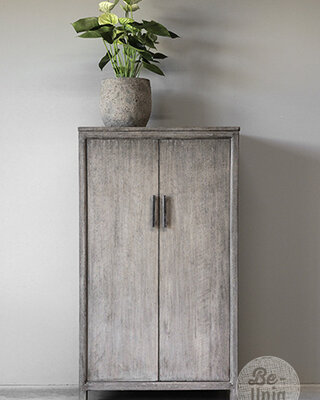 Be-Uniq 2-Deurs Kast | Patine Collection | H140xB80xD40 cm
