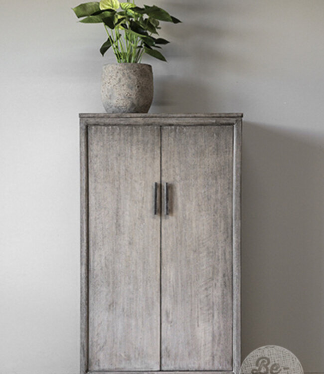 Be-Uniq 2-Deurs Kast | Patine Collection | H140xB80xD40 cm
