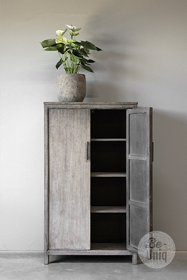 Be-Uniq 2-Deurs Kast | Patine Collection | H140xB80xD40 cm