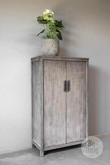 Be-Uniq 2-Deurs Kast | Patine Collection | H140xB80xD40 cm