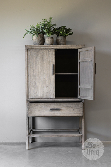 Be-Uniq 2-Deurs Kast | Patine Collection | H160xB90xD45 cm