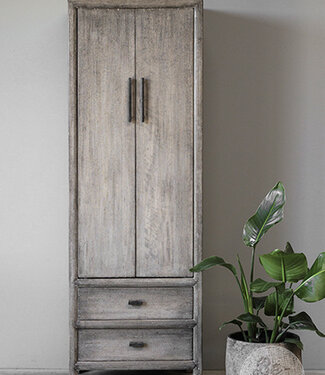 Be-Uniq 2-Deurs Kast | Patine Collection | H180xB60xD40 cm