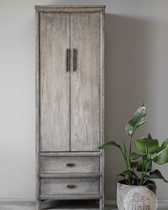 Be-Uniq 2-Deurs Kast | Patine Collection | H180xB60xD40 cm