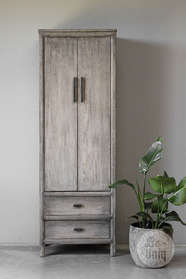 Be-Uniq 2-Deurs Kast | Patine Collection | H180xB60xD40 cm