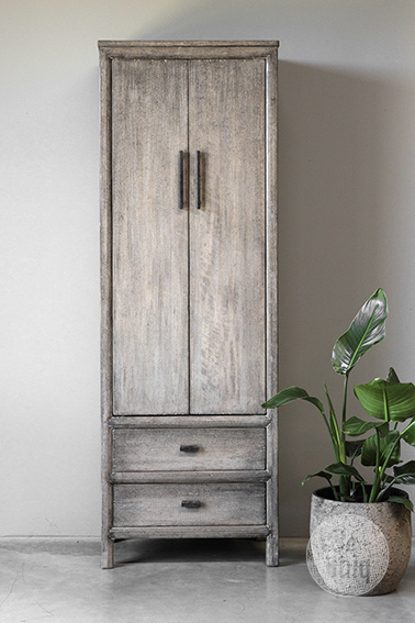 Be-Uniq 2-Deurs Kast | Patine Collection | H180xB60xD40 cm
