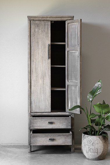 Be-Uniq 2-Deurs Kast | Patine Collection | H180xB60xD40 cm