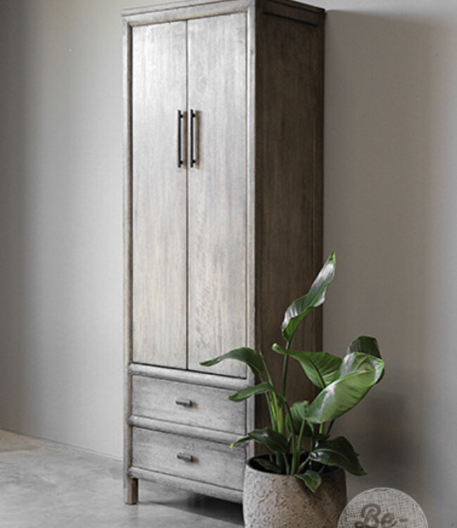 Be-Uniq 2-Deurs Kast | Patine Collection | H180xB60xD40 cm