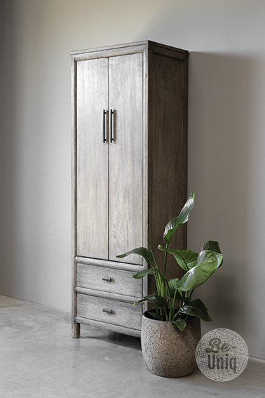 Be-Uniq 2-Deurs Kast | Patine Collection | H180xB60xD40 cm