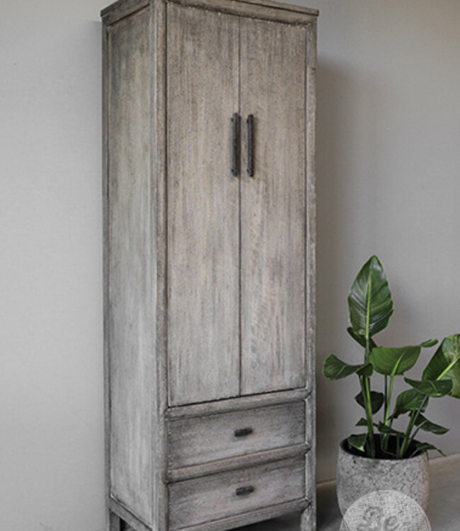 Be-Uniq 2-Deurs Kast | Patine Collection | H180xB60xD40 cm