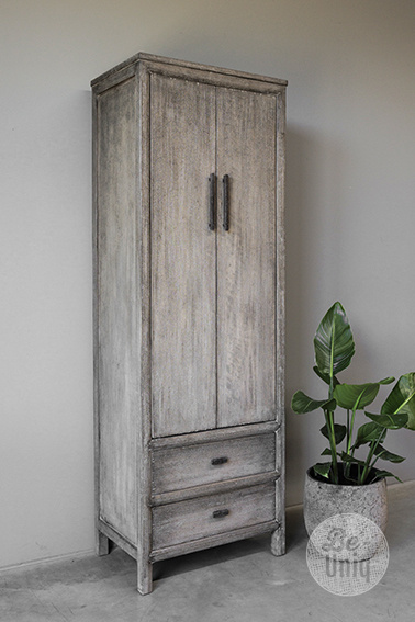 Be-Uniq 2-Deurs Kast | Patine Collection | H180xB60xD40 cm