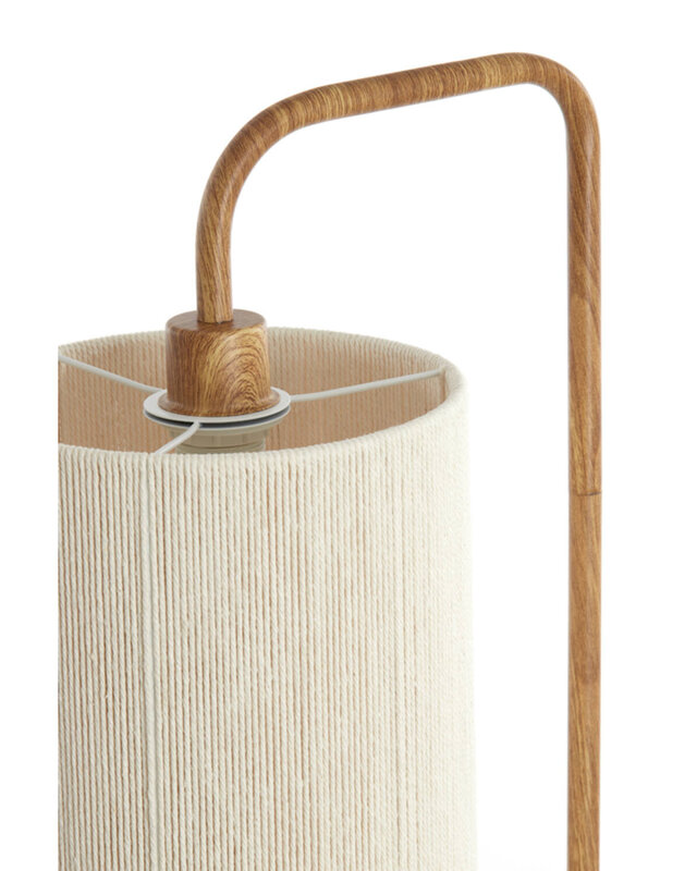 Light&Living Vloerlamp Donio | Hout | Naturel | H155 x B33,5 x D28 cm