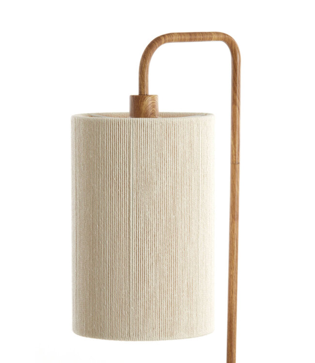 Light&Living Vloerlamp Donio | Hout | Naturel | H155 x B33,5 x D28 cm