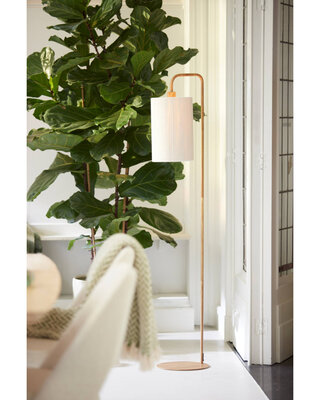 Light&Living Vloerlamp Donio | Hout | Naturel | H155 x B33,5 x D28 cm