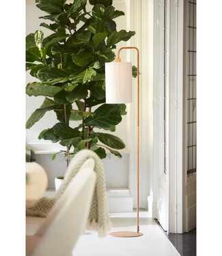 Light&Living Vloerlamp Donio | Hout | Naturel | H155 x B33,5 x D28 cm