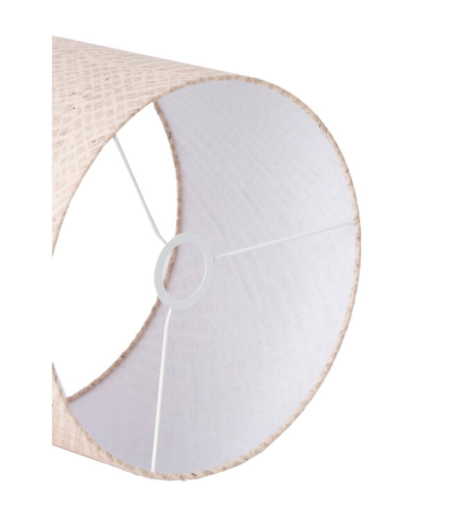 Light&Living Lampenkap | Cilinder | Stone Beige | H30 x D40 cm