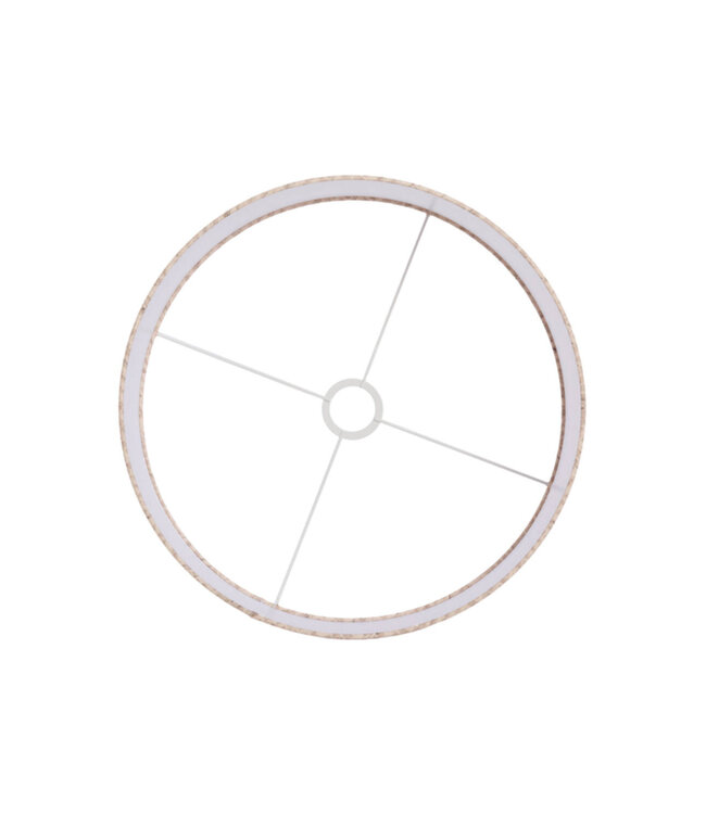 Light&Living Lampenkap | Cilinder | Stone Beige | H30 x D40 cm