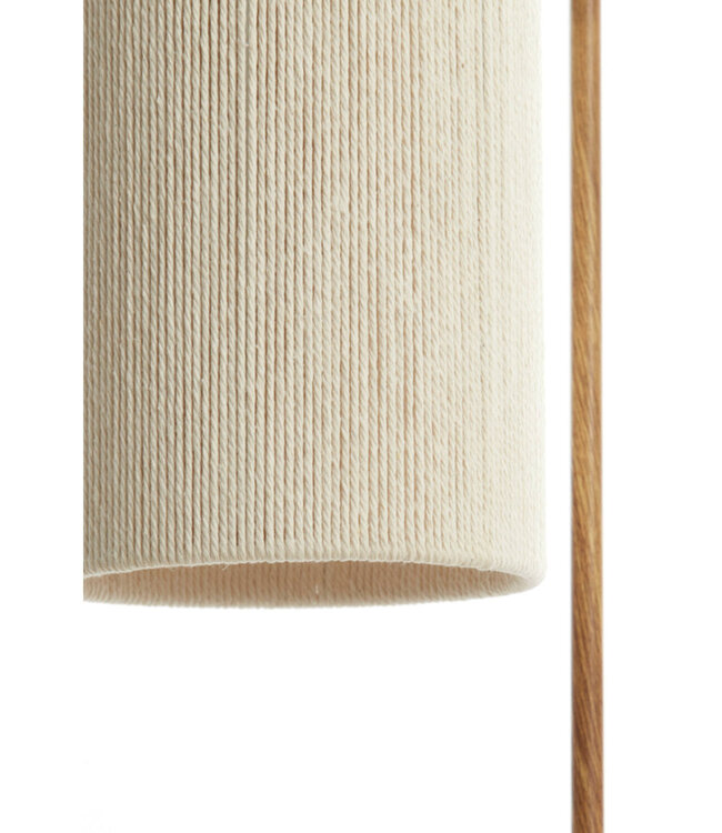 Light&Living Tafellamp Donio | Hout | Naturel | H59,5 x B26 x D20 cm