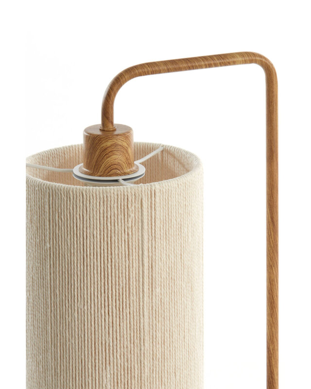 Light&Living Tafellamp Donio | Hout | Naturel | H59,5 x B26 x D20 cm