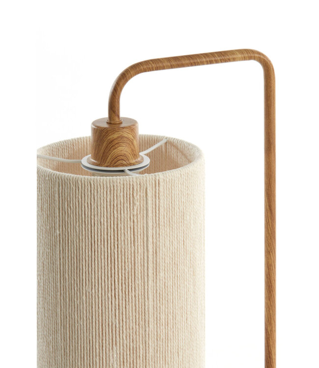 Light&Living Tafellamp Donio | Hout | Naturel | H59,5 x B26 x D20 cm