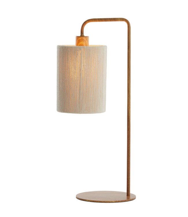 Light&Living Tafellamp Donio | Hout | Naturel | H59,5 x B26 x D20 cm