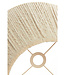 Light&Living Lampenkap Medana | Chenille Crème | 2 Maten