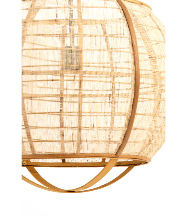 Light&Living Hanglamp Reeva | Linnen | Beige | H50 x D50,5 cm
