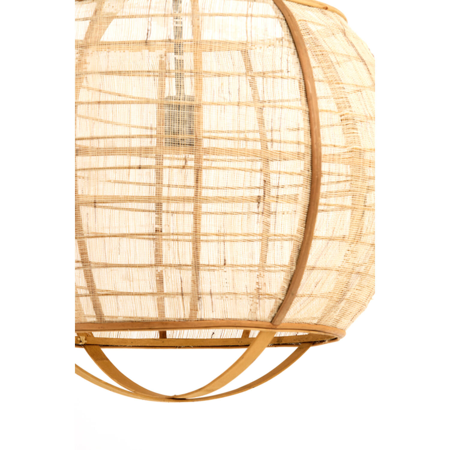 Light&Living Hanglamp Reeva | Linnen | Beige | H50 x D50,5 cm