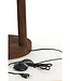 Light&Living Vloerlamp Xitta | Hout | Donkerbruin | H135 x D30 cm