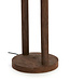 Light&Living Vloerlamp Xitta | Hout | Donkerbruin | H135 x D30 cm