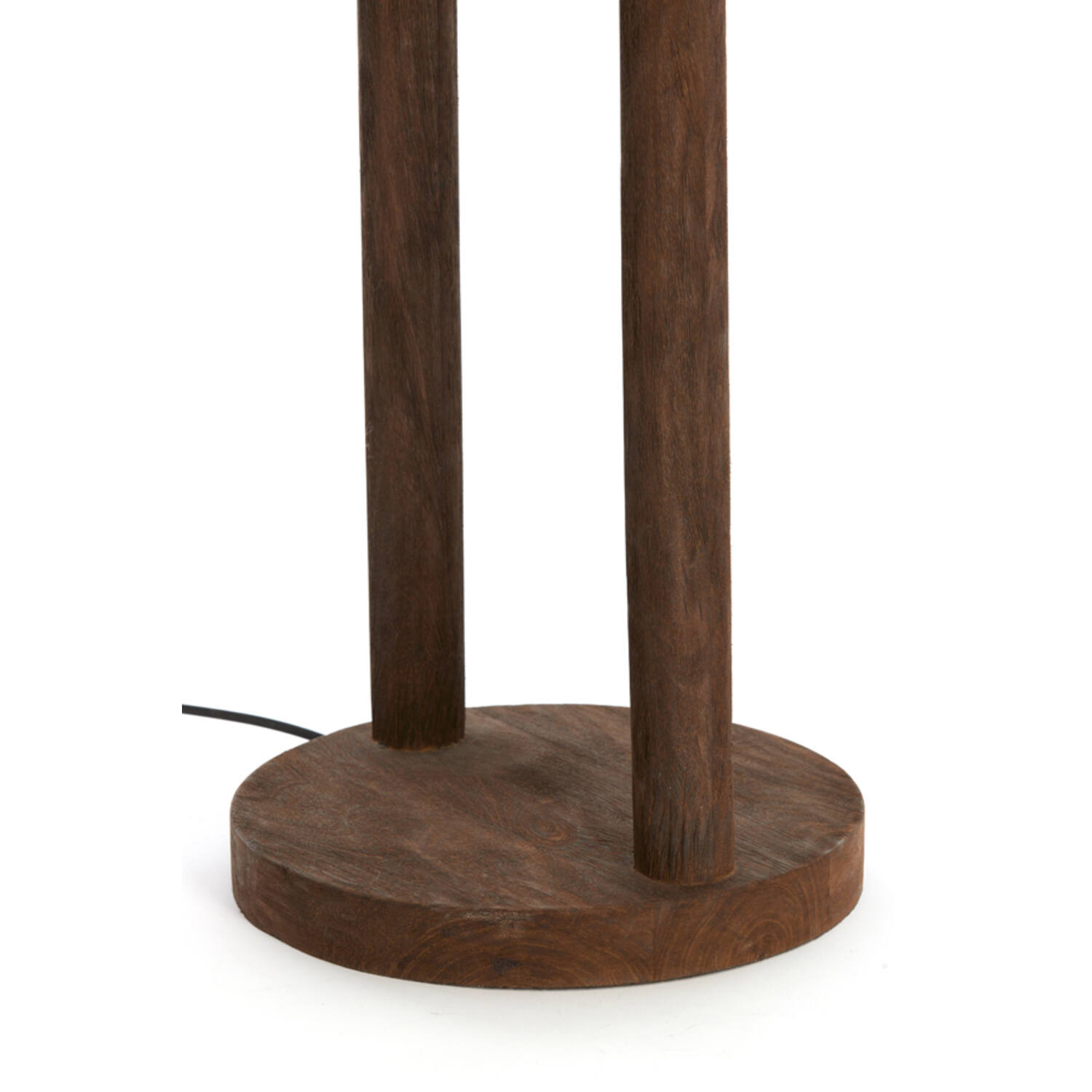 Light&Living Vloerlamp Xitta | Hout | Donkerbruin | H135 x D30 cm