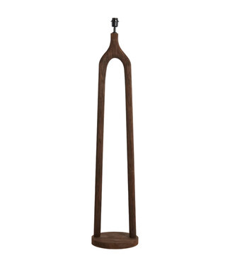 Light&Living Vloerlamp Xitta | Hout | Donkerbruin | H135 x D30 cm