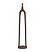 Light&Living Vloerlamp Xitta | Hout | Donkerbruin | H135 x D30 cm